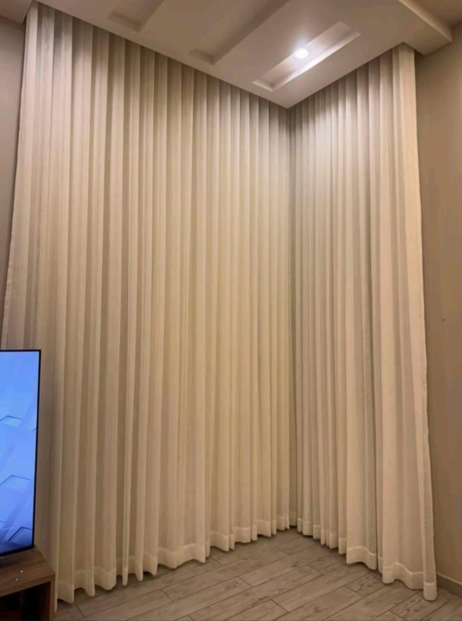 ستائر ويف من تركيبات الاطلالة الذهبية GOLDEN View — نموذج ٢