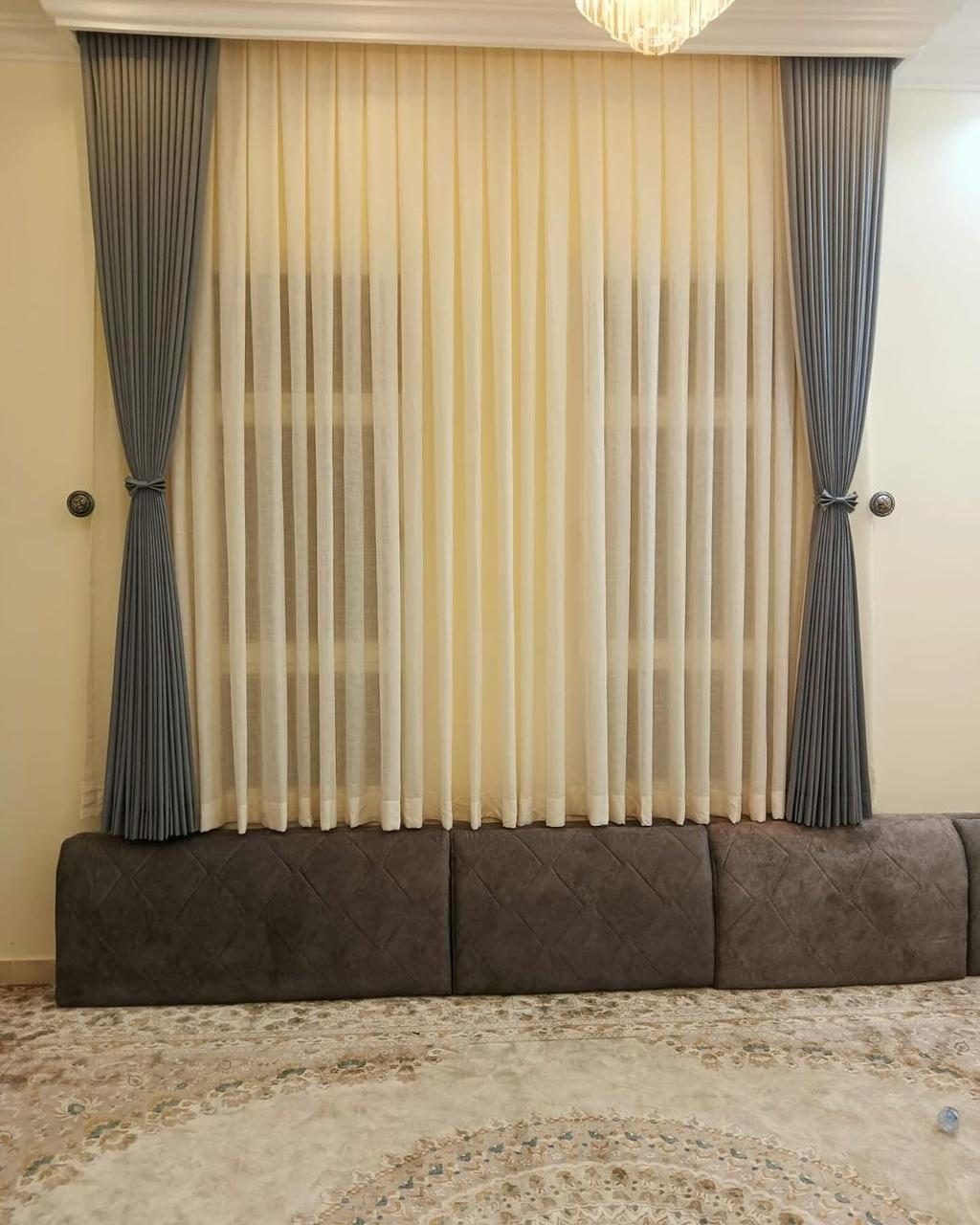 ستائر ويف من تركيبات الاطلالة الذهبية GOLDEN View — نموذج ٦
